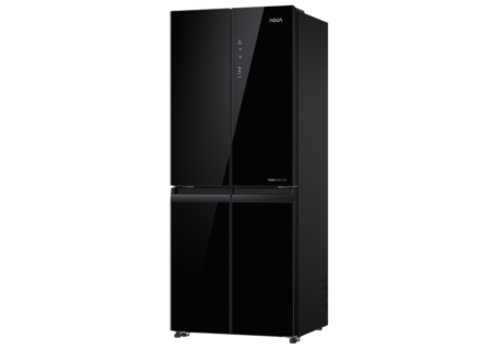 Tủ lạnh Aqua Inverter 410 lít Multi Door AQR-M466XA(GB)